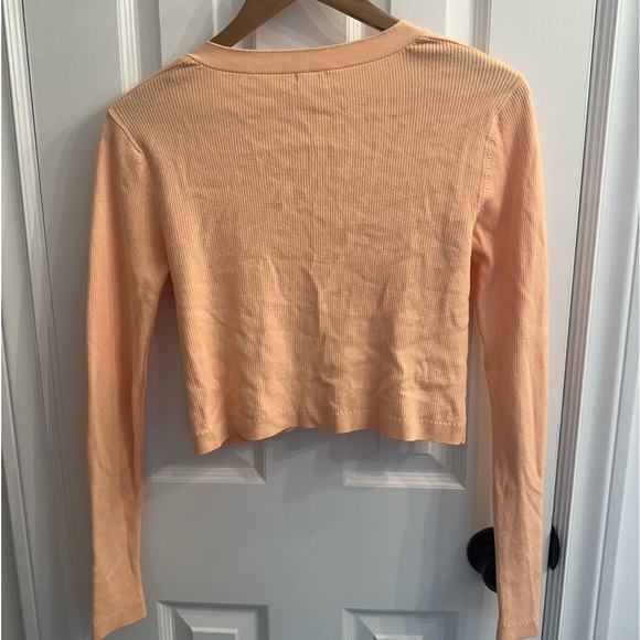 Medium coral garage cardigan, size medium - Picture 3 of 3